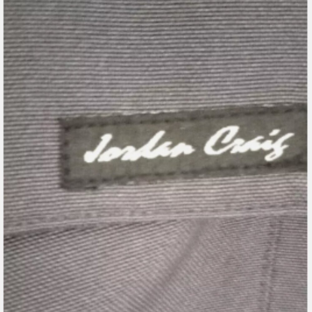 Jordan Craig Mens Cargo Pants Gray 32x30 Dressy Straight Leg Casual Trousers EUC - Picture 9 of 16